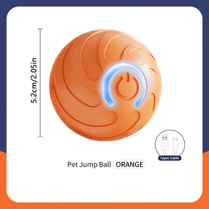 Smart Dog Toy Ball Electronic Interactive Pet Toy Moving Ball USB Automatic Moving