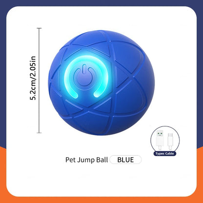Smart Dog Toy Ball Electronic Interactive Pet Toy Moving Ball USB Automatic Moving