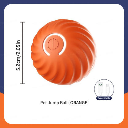 Smart Dog Toy Ball Electronic Interactive Pet Toy Moving Ball USB Automatic Moving