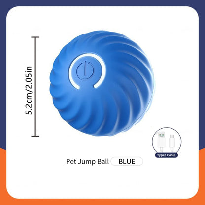Smart Dog Toy Ball Electronic Interactive Pet Toy Moving Ball USB Automatic Moving