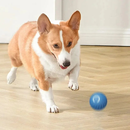 Smart Dog Toy Ball Electronic Interactive Pet Toy Moving Ball USB Automatic Moving