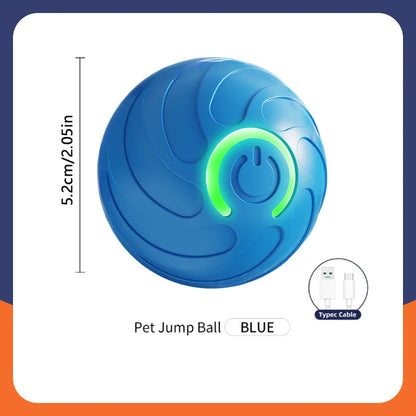 Smart Dog Toy Ball Electronic Interactive Pet Toy Moving Ball USB Automatic Moving