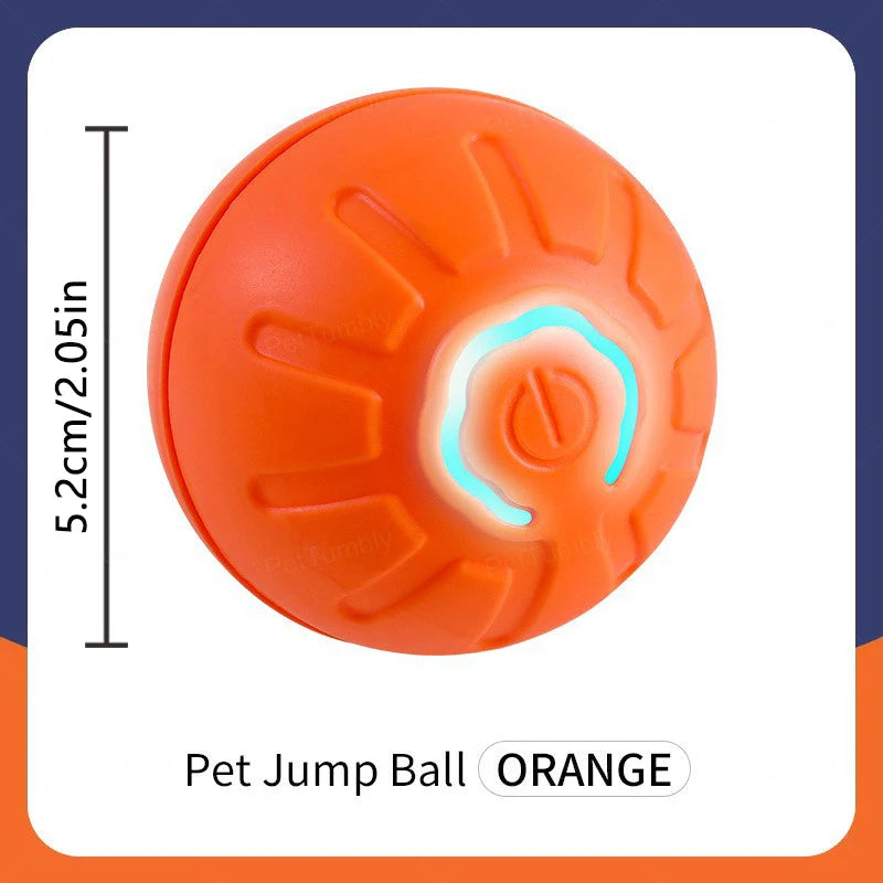 Smart Dog Toy Ball Electronic Interactive Pet Toy Moving Ball USB Automatic Moving